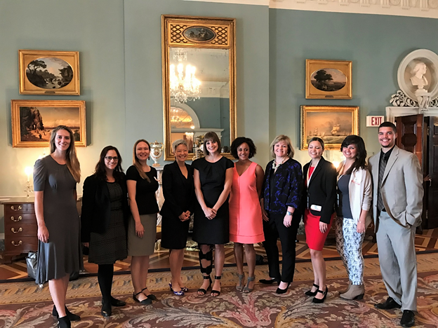 Image: Group Picture of Jaye Chen with Techwomen IIE Team Members